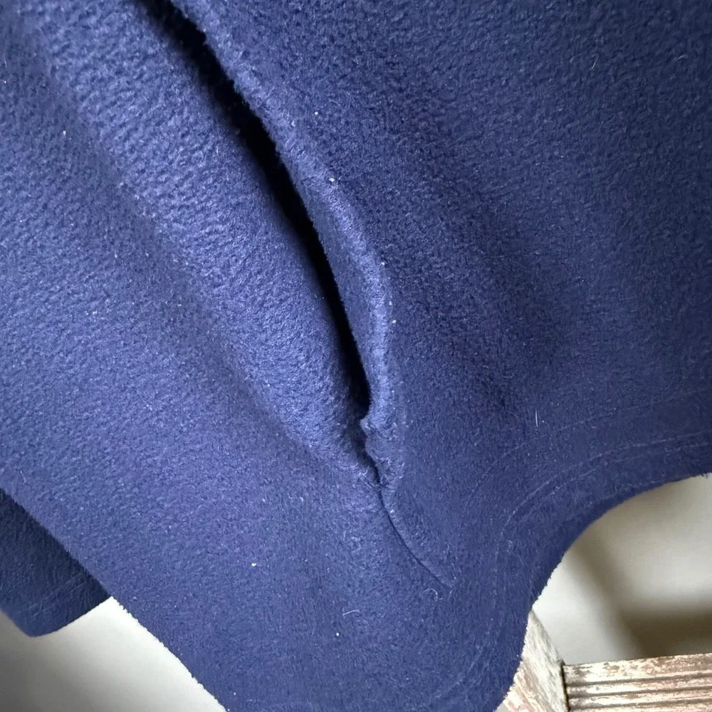 Vintage‎ Old Navy Blue Pullover Fleece Anorak Jacket size XL